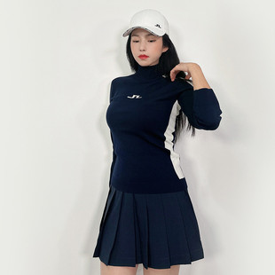 代购JLINDEBERG金林德伯格高尔夫秋冬高龄打底针织衫毛衣上衣女装