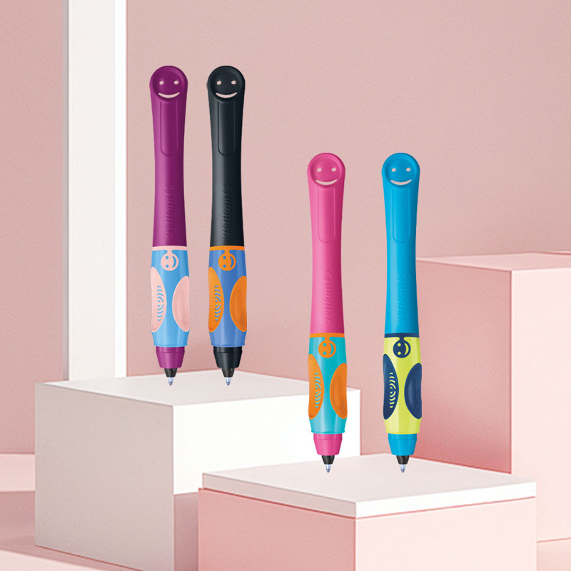 德国进口Pelikan百利金Griffix笑脸矫姿儿童学生初学者墨水笔宝珠笔左右手通用小学生三年级