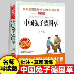 课外阅读书籍经典 适合小学生看 书目儿童故事书老师 课外书推荐 中国兔子德国草周锐著入选语文教材三四五六年级上册下册必读正版