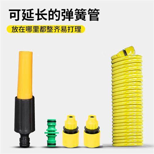 家用高压洗车水抢软管水管套装用品洗车神器刷汽车铜喷水枪头工具