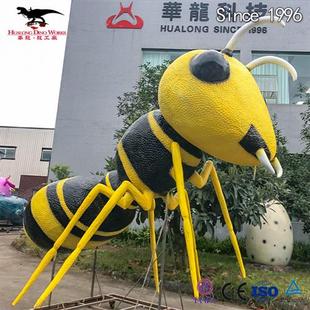 主题公园景区节日活动引流美陈仿真昆虫模型源头厂家来图定制