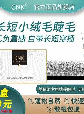 CNK嫁接睫毛小绒花雾感野生