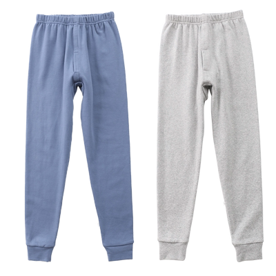 棉毛裤春秋中大童线裤青少年秋裤