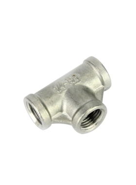 精酿 304不锈钢三通内螺纹三通 自酿啤酒配件家酿KL06590 KegLand