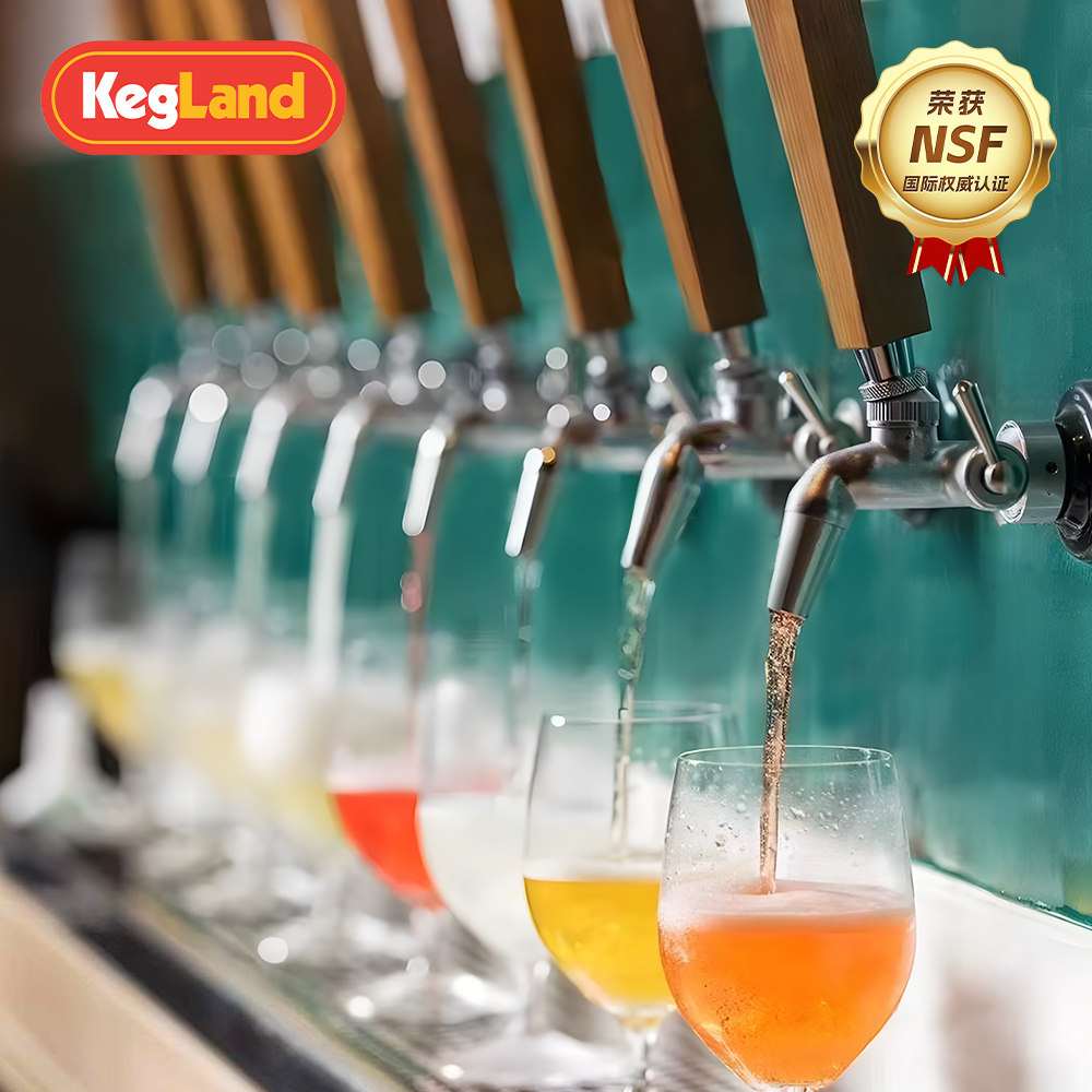 精酿啤酒可调酒头扎啤机不锈钢龙头酒柱龙头可调流速消泡打酒酒头