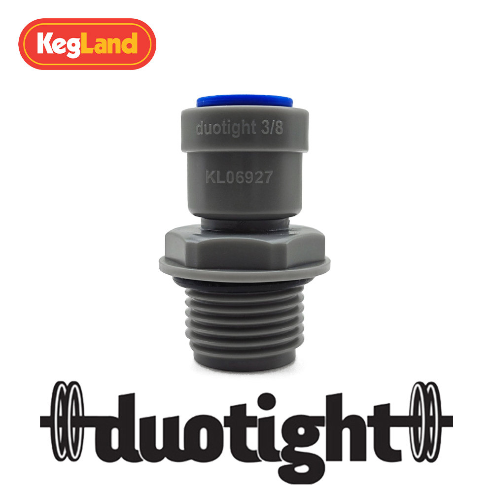 精酿啤酒配件 9.5mm(3分管)转1/2bsp双密封快插头KL06927 KegLand,清洗/食品/商业设备,酿酒设备,淘宝优惠券,粉丝福利购,淘宝优惠卷