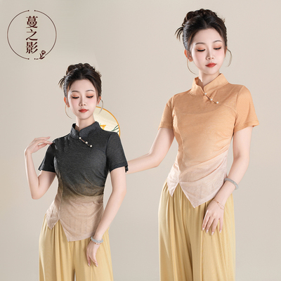 新款古典舞练功服现代舞上衣