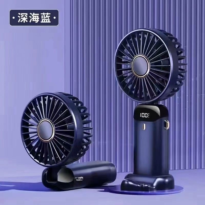 手持小风扇迷你便携式随身小型静音学生usb充电款桌面制冷电风扇f