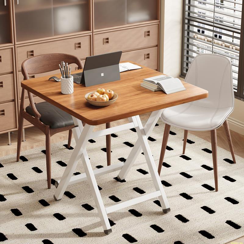 便携式小桌子可折叠桌餐桌家用户型简易吃饭出租房摆摊四方桌圆桌