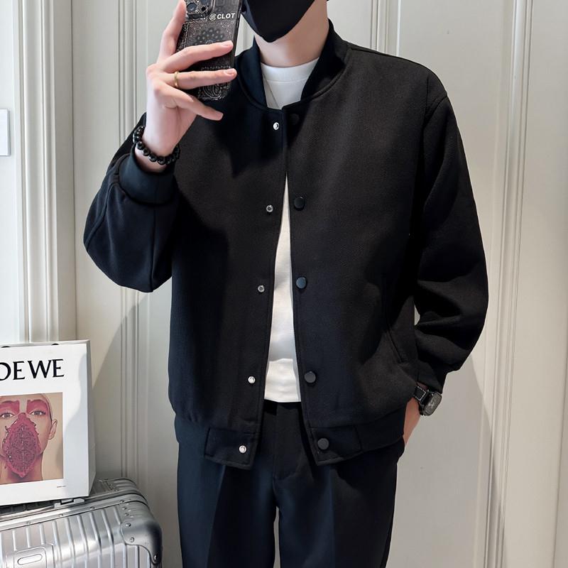外套男春秋季2025新款韩版潮流休闲棒球服男士潮牌帅气飞行员夹克