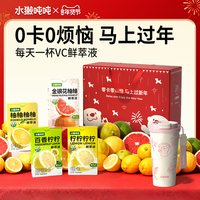 【年货礼盒】水獭吨吨VC冲饮果汁