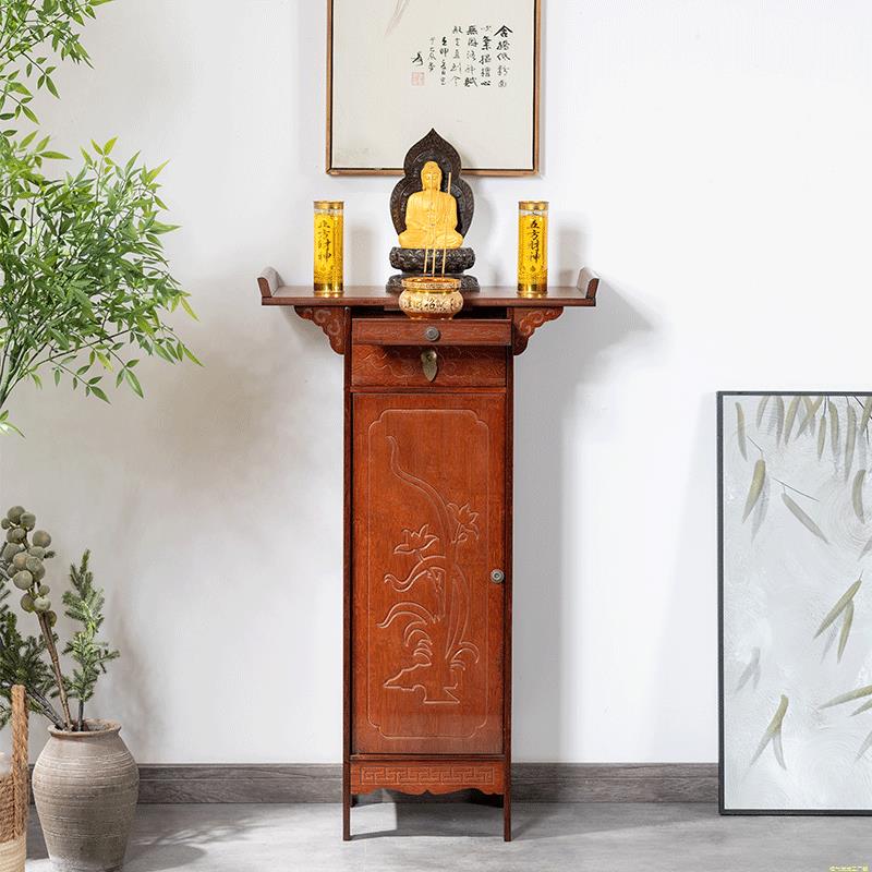 供桌佛台家用香案新中式佛龛神台柜财神爷柜子菩萨关公供奉台贡桌