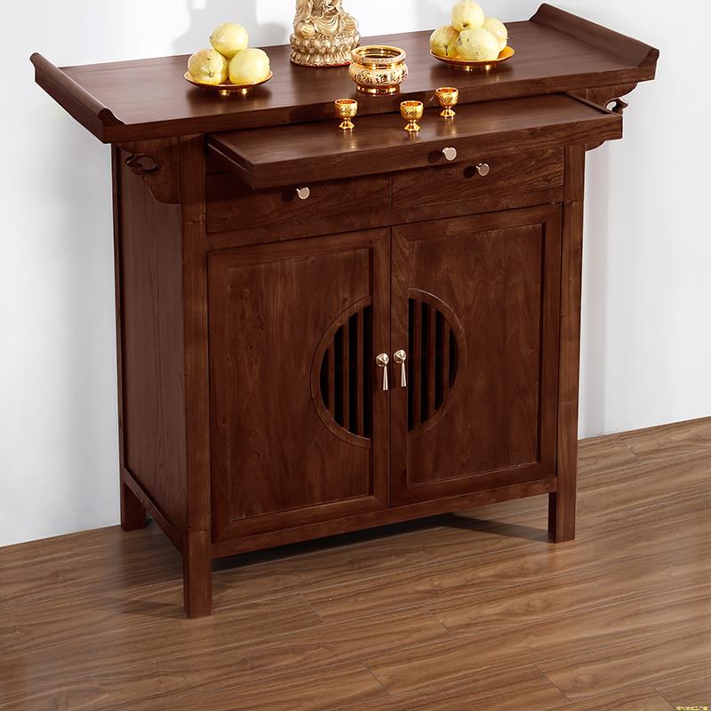 供桌香案家用实木供桌财神贡桌贡台佛堂香火桌神桌神台佛台供奉桌