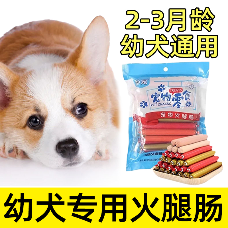 小狗狗专用火腿肠狗狗零食幼犬两个月奶狗香肠宠物训练奖励吃的