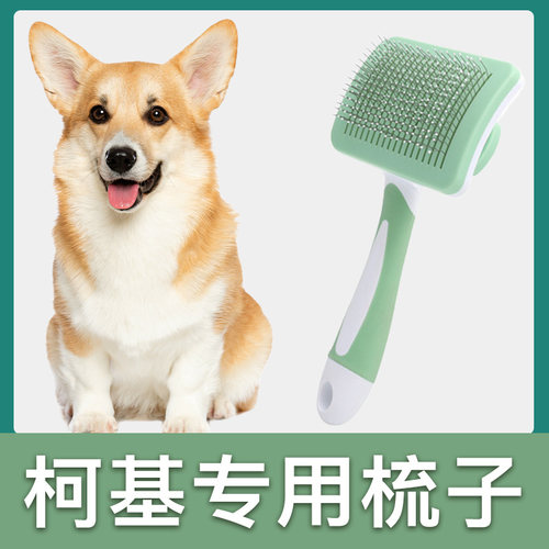 柯基犬专用梳子拉毛针梳