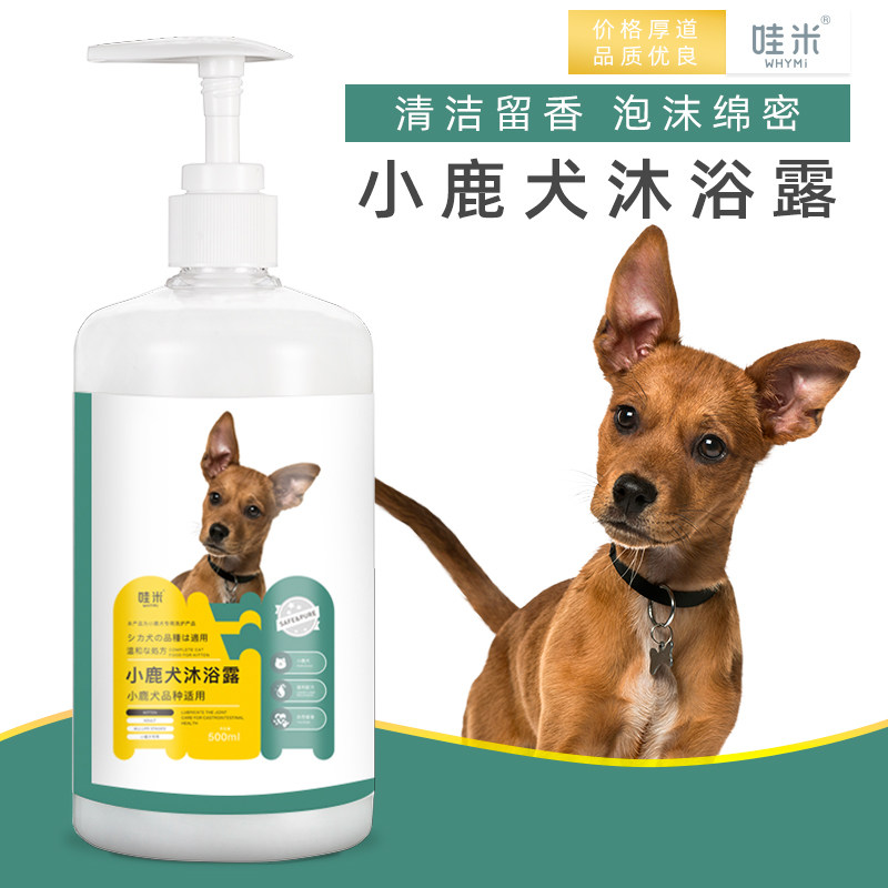 小鹿犬专用沐浴露除臭沐浴露哇米