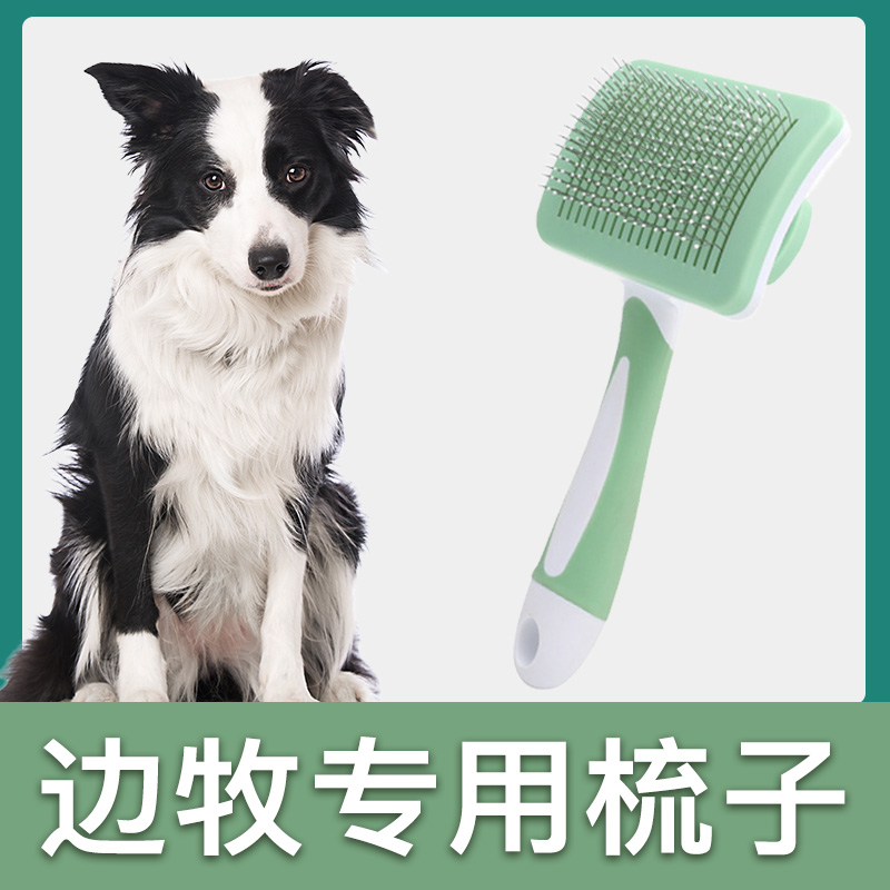 边牧犬专用梳子拉毛针梳