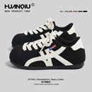 环球大头丑萌德训鞋女2025秋季新款内增高学生休闲板鞋软底运动鞋