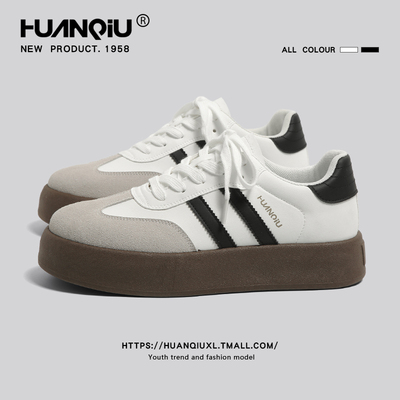 环球官方旗舰店厚底德训鞋男款