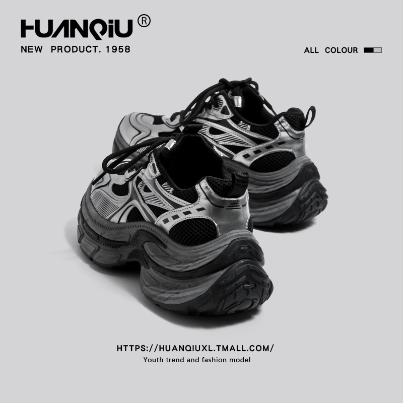 环球官方旗舰店厚底老爹鞋女