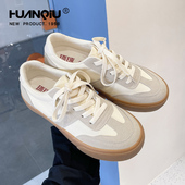 春季 2026新款 运动板鞋 百搭轻便休闲鞋 环球德训鞋 子小白帆布鞋 女款