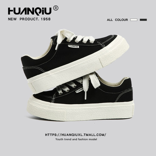 环球官方旗舰店休闲帆布鞋