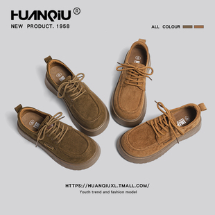 百搭轻便显脚小防滑乐福鞋 环球翻毛厚底勃肯单鞋 秋季 2025新款 女款