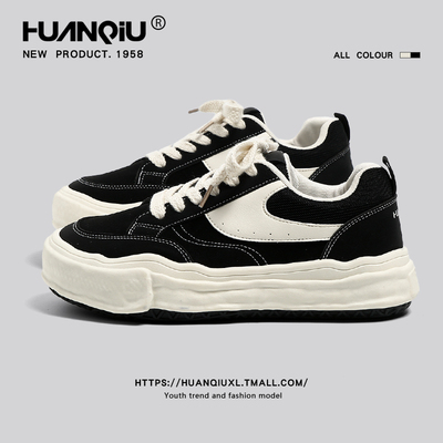 环球原创小众厚底增高溶解底板鞋