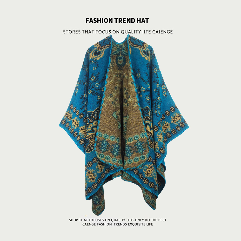 云南青海川西北旅游开叉披肩