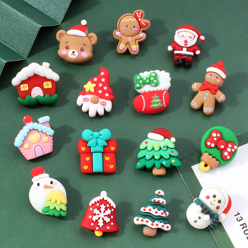 维纳森卡通圣诞儿童纽扣