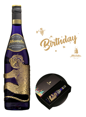 B-01-3hk蓝猴爵醉高级别QmP黑皮诺PinotNoir干型红葡萄酒黑盒白卡