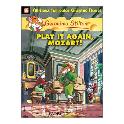 英文原版 Geronimo Stilton Graphic Novels #8 老鼠记者漫画卷8 精装全彩版 英文版 进口英语原版书籍