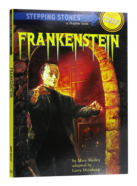 英文原版 Frankenstein A Stepping Stone Book Classic 科学怪人 英文版