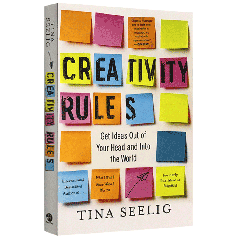 斯坦福大学创意课 英文原版 Creativity Rules 创造力规则 全英文版 真希望我20几岁就知道的事同作者Tina Seelig 正版进口英语书