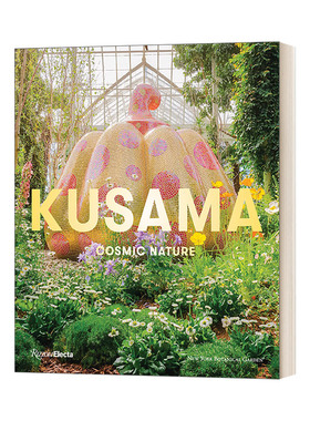 英文原版 Yayoi Kusama 草间弥生:宇宙自然 展览同名画册进口 精装 英文版 进口英语原版书籍