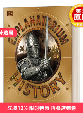英文原版 Explanatorium of History 探索历史 精装 英文版 进口英语原版书籍儿童全英语书