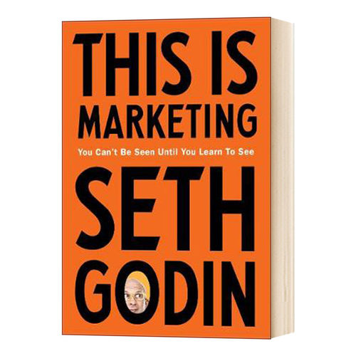 这就是营销 直到你学会去看才可能被看到 英文原版 This is Marketing 市场营销 Seth Godin 英文版进口原版英语书籍