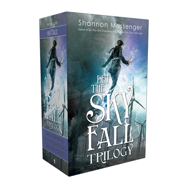 英文原版 Let the Sky Fall Trilogy 天空坠落3册盒装 奇幻冒险小说 失落城市守护者作者 英文版 进口英语原版书籍