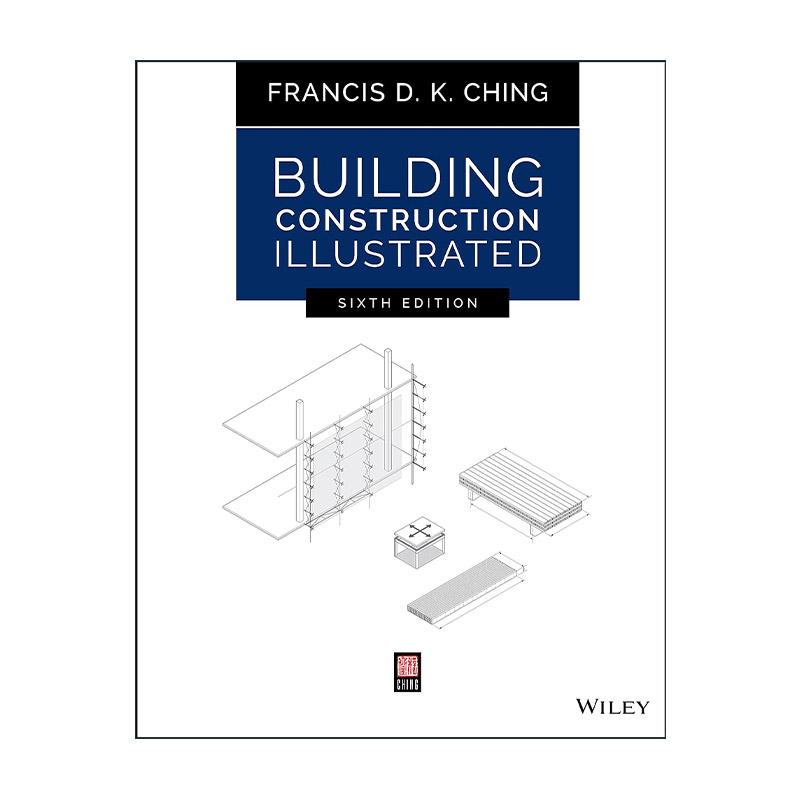 英文原版 Building Construction Illustrated 建筑结构图解 第6版 华盛顿大学名誉教授程大锦 英文版 进口英语原版书籍