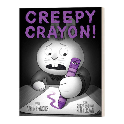 英文原版绘本 Creepy Crayon 蜡笔怪 凯迪克获奖得主作品 精装 英文版 进口英语原版书籍