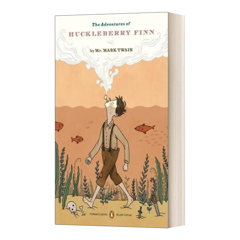 英文原版 The Adventures of Huckleberry Finn 哈克贝利·费恩历险记 英文版 进口英语原版书籍