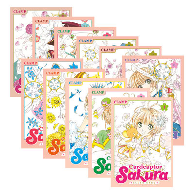 英文原版 Cardcaptor Sakura Clear Card 魔卡少女樱 透明卡牌篇1-11册 漫画故事小说书 英文版 进口英语原版书籍