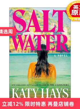 英文原版 Saltwater 咸水 盐水 惊悚悬疑小说 Katy Hays 英文版 进口英语原版书籍
