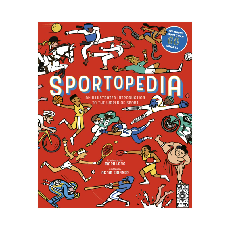 英文原版 Sportopedia 体育百科 探索世界各地的50多种体育运动 精装 英文版 进口英语原版书籍