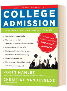英文原版 College Admission 大学入学申请指南 英文版 进口英语原版书籍