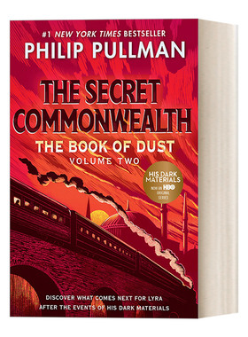 英文原版 The Book of Dust 02 灰烬之书/尘埃之书三部曲2 秘密联邦 青少年奇幻冒险小说 黑暗物质三部曲前传 英文版 进口书籍