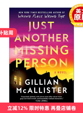 英文原版 Just Another Missing Person 又一个失踪的人 惊悚小说 英文版 进口英语原版书籍