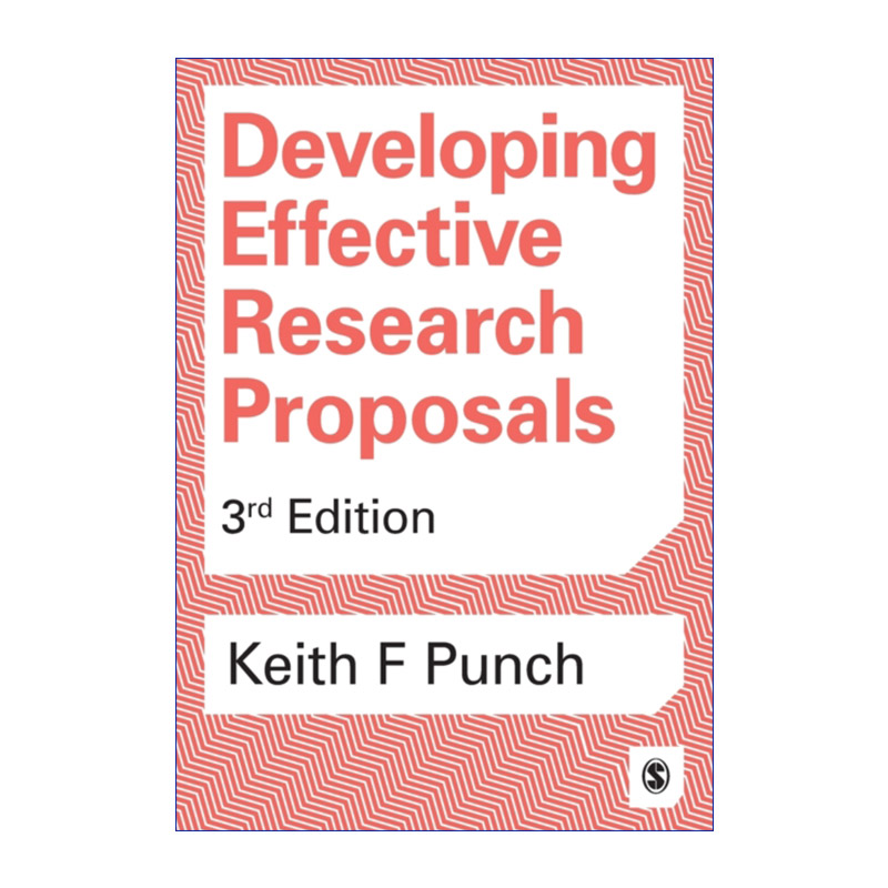 英文原版 Developing Effective Research Proposals 做出有效的论文研究计划 凯斯·庞奇 英文版 进口英语原版书籍