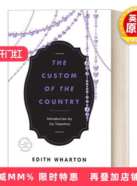 英文原版 The Custom of the Country Modern Library Torchbearers 乡土风俗 Edith Wharton伊迪丝·华顿 进口英语原版书籍