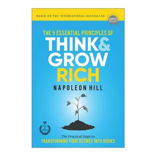 英文原版 The 5 Essential Principles of Think and Grow Rich 思考致富的5个基本原则 精装 英文版 进口英语原版书籍